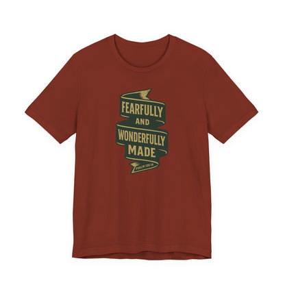 Fearfully & Wonderfully Made - Men's Tee