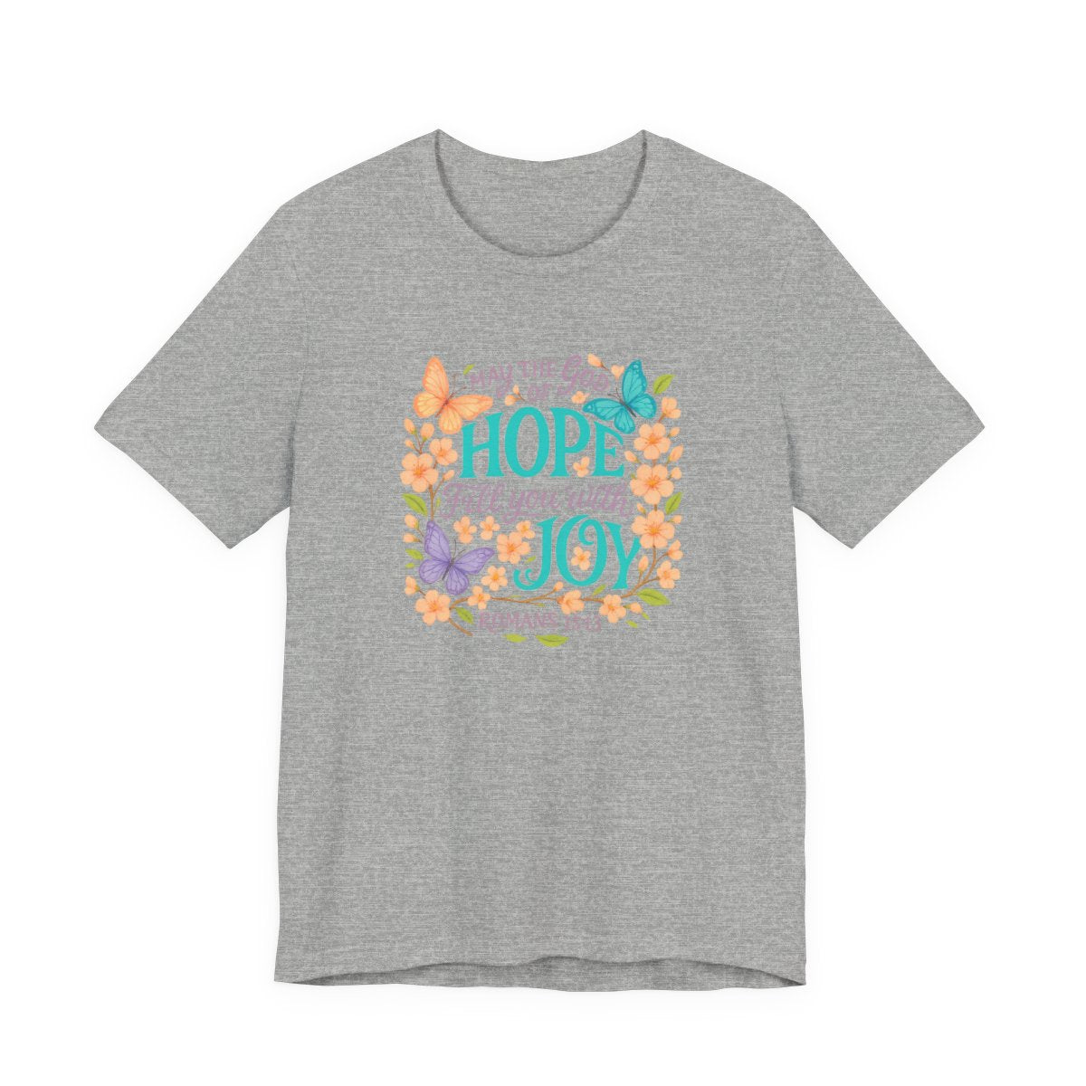 Hope Blooms - Athletic Heather